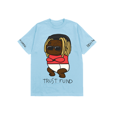 TRUST FUND BABIES COVER T-SHIRT - FRONT