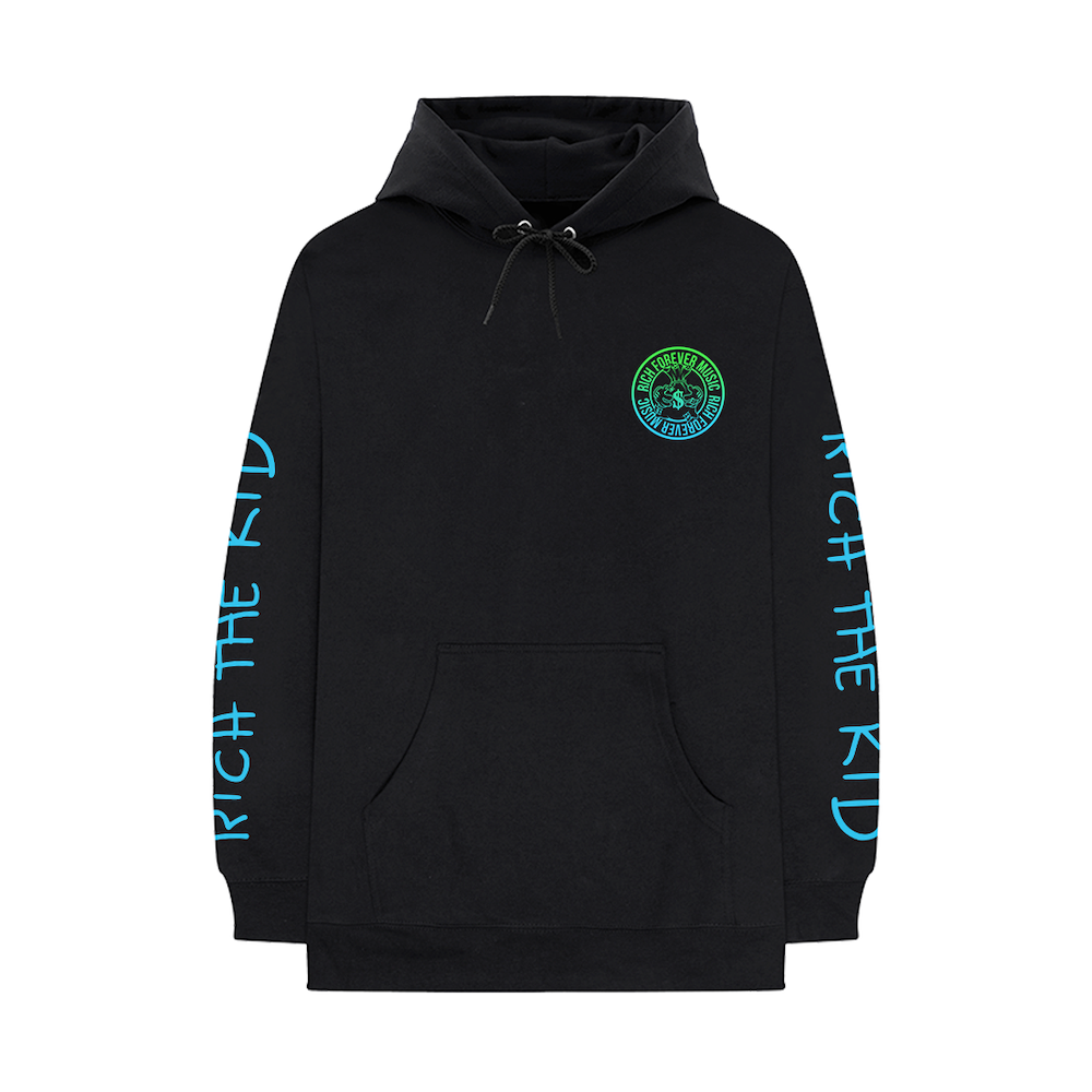 RICH FOREVER LOGO HOODIE - FRONT